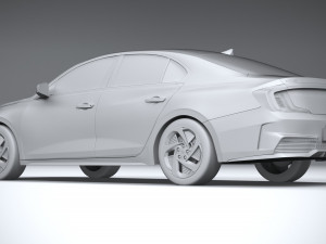 Hyundai Mistra EV 2022 3D Model
