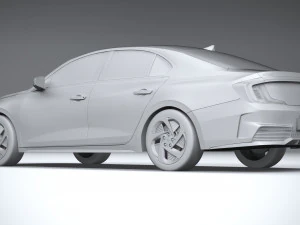Hyundai Mistra EV 2022 3D Model