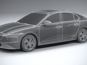 Hyundai Mistra EV 2022 3D Model