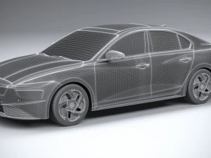 Hyundai Mistra EV 2022 3D Model