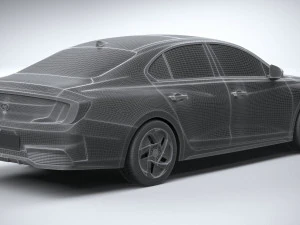 Hyundai Mistra EV 2022 3D Model