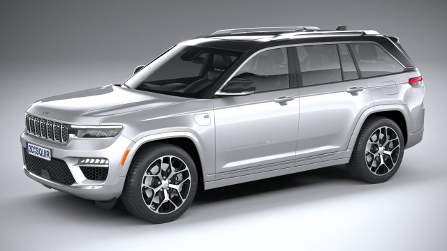 Jeep Grand Cherokee 2022 3D मॉडल .c4d .max .obj .3ds .fbx .stl .blend