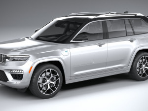 jeep grand cherokee 2022 3D Model