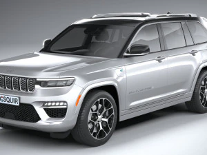 Jeep Grand Cherokee 2022 3D Model