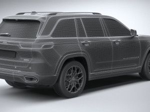 Jeep Grand Cherokee 2022 3D मॉडल
