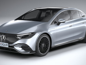 Mercedes-Benz EQE AMG 2023 Model 3D