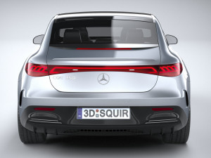 Mercedes-Benz EQE AMG 2023 Model 3D