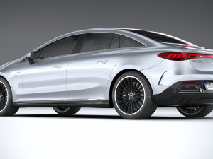 Mercedes-Benz EQE AMG 2023 Model 3D
