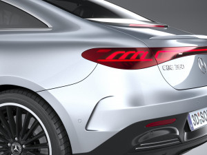 Mercedes-Benz EQE AMG 2023 Model 3D