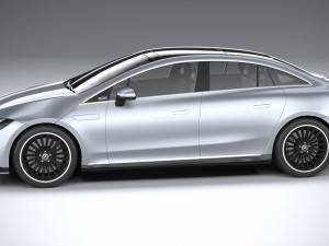 Mercedes-Benz EQE AMG 2023 Model 3D