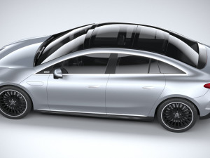 Mercedes-Benz EQE AMG 2023 Model 3D