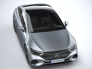 Mercedes-Benz EQE AMG 2023 Model 3D