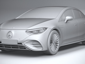 Mercedes-Benz EQE AMG 2023 Model 3D