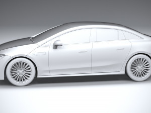 Mercedes-Benz EQE AMG 2023 Model 3D