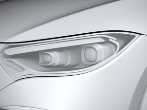 Mercedes-Benz EQE AMG 2023 Model 3D