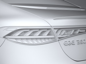 Mercedes-Benz EQE AMG 2023 Model 3D