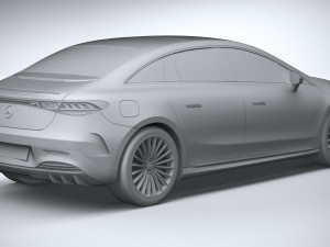 Mercedes-Benz EQE AMG 2023 Model 3D