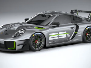 Porsche 911 GT2RS Clubsport 25 2022 3D Model