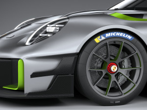 Porsche 911 GT2RS Clubsport 25 2022 3D Model