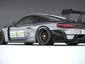 Porsche 911 GT2RS Clubsport 25 2022 3D Model