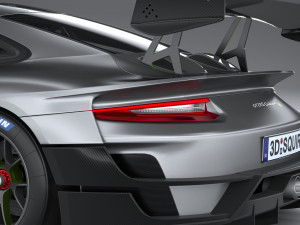 Porsche 911 GT2RS Clubsport 25 2022 3D Model