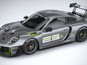 Porsche 911 GT2RS Clubsport 25 2022 3D Model