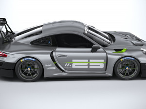 Porsche 911 GT2RS Clubsport 25 2022 3D Model