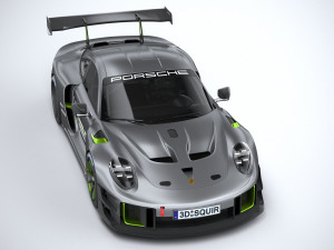 Porsche 911 GT2RS Clubsport 25 2022 3D Model