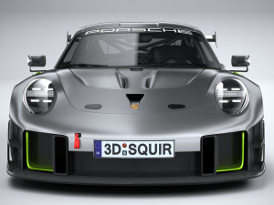 Porsche 911 GT2RS Clubsport 25 2022 3D Model
