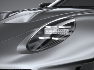 Porsche 911 GT2RS Clubsport 25 2022 3D Model
