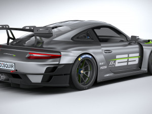Porsche 911 GT2RS Clubsport 25 2022 3D Model