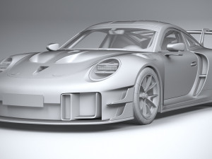 Porsche 911 GT2RS Clubsport 25 2022 3D Model