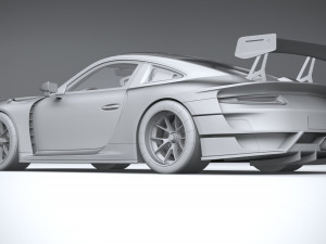 Porsche 911 GT2RS Clubsport 25 2022 3D Model