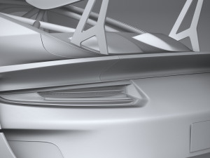 Porsche 911 GT2RS Clubsport 25 2022 3D Model