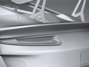 Porsche 911 GT2RS Clubsport 25 2022 3D Model