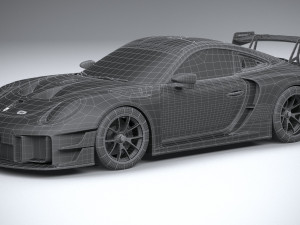 Porsche 911 GT2RS Clubsport 25 2022 3D Model