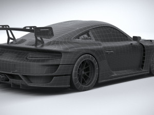 Porsche 911 GT2RS Clubsport 25 2022 3D Model