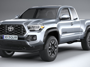 Toyota Tacoma Access Cab TRD 2020 3D मॉडल