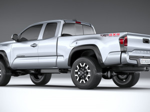 Toyota Tacoma Access Cab TRD 2020 3D मॉडल