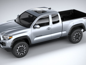Toyota Tacoma Access Cab TRD 2020 3D मॉडल