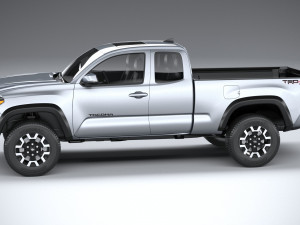Toyota Tacoma Access Cab TRD 2020 3D मॉडल