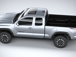 Toyota Tacoma Access Cab TRD 2020 3D मॉडल