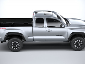 Toyota Tacoma Access Cab TRD 2020 3D मॉडल