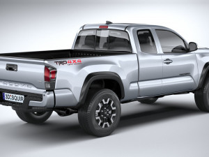 Toyota Tacoma Access Cab TRD 2020 3D मॉडल