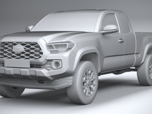 Toyota Tacoma Access Cab TRD 2020 3D मॉडल