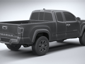Toyota Tacoma Access Cab TRD 2020 3D मॉडल