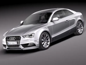 Audi A5 Coupe 2012 Model 3D