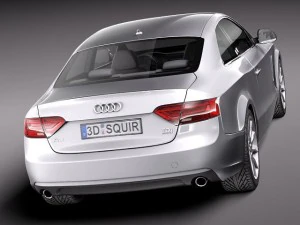 Audi A5 Coupe 2012 3D Model