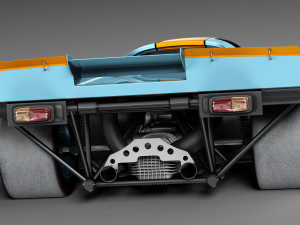 Porsche 917K Gulf Lemans 24H Model 3D