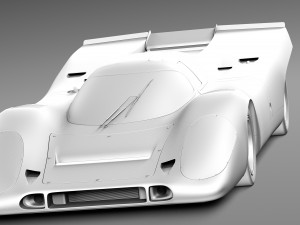 Porsche 917K Gulf Lemans 24H Model 3D